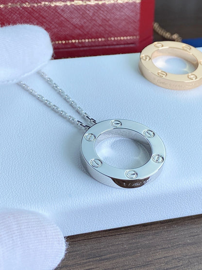 [⭐moonlume]LOVE NECKLACE 16MM