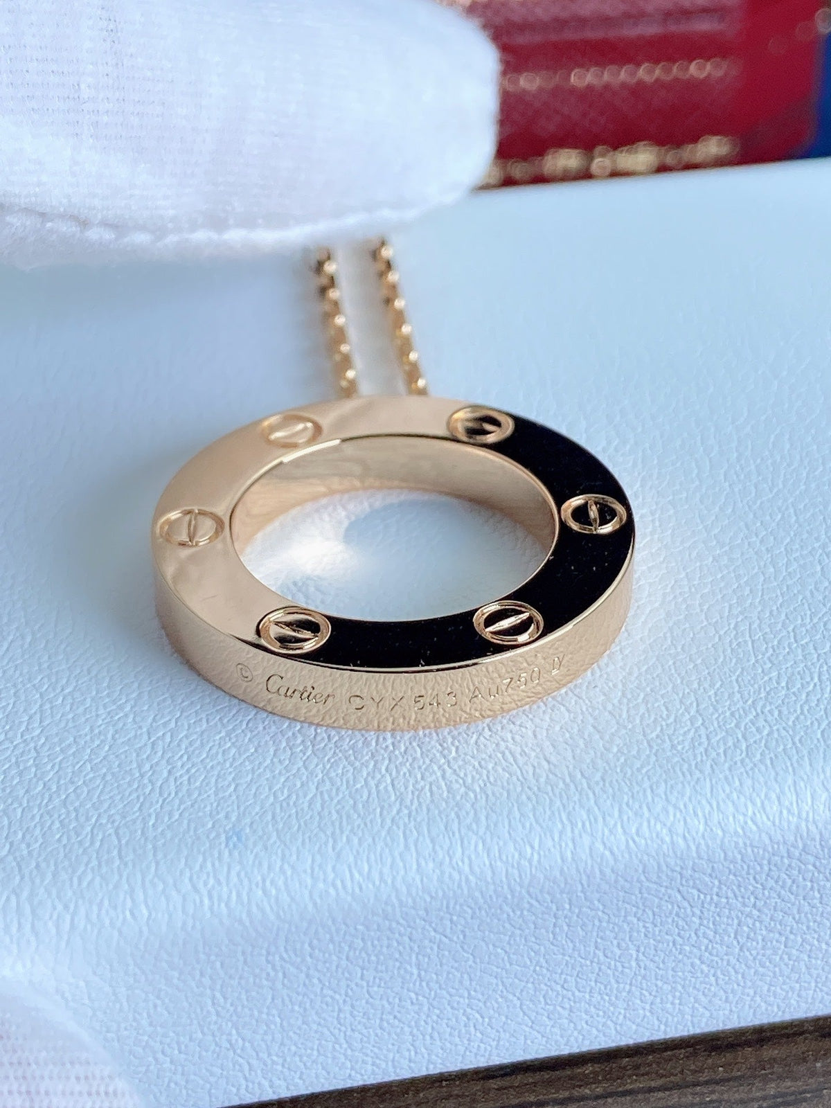 [⭐moonlume]LOVE NECKLACE 16MM