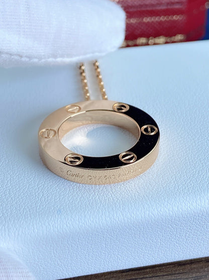 [⭐moonlume]LOVE NECKLACE 16MM