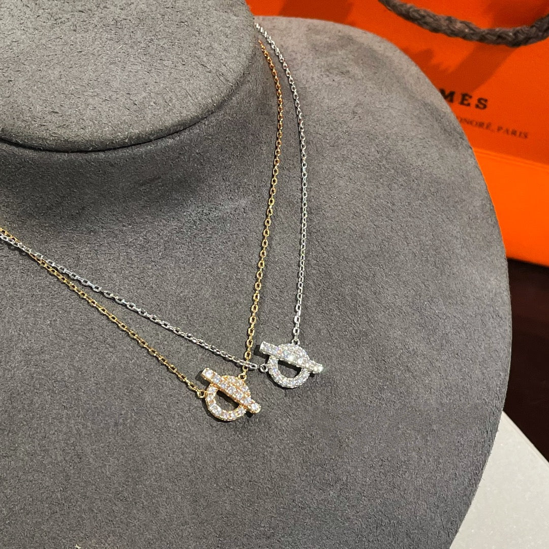 [⭐moonlume]ECHAPEE NECKLACE DIAMOND