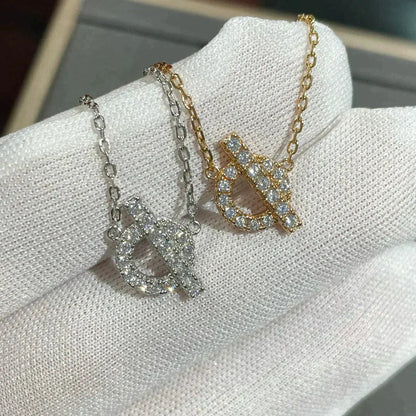 [⭐moonlume]ECHAPEE NECKLACE DIAMOND