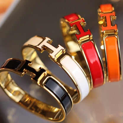 [⭐moonlume]H BRACELET 12MM GOLD
