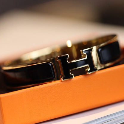 [⭐moonlume]H BRACELET 12MM GOLD