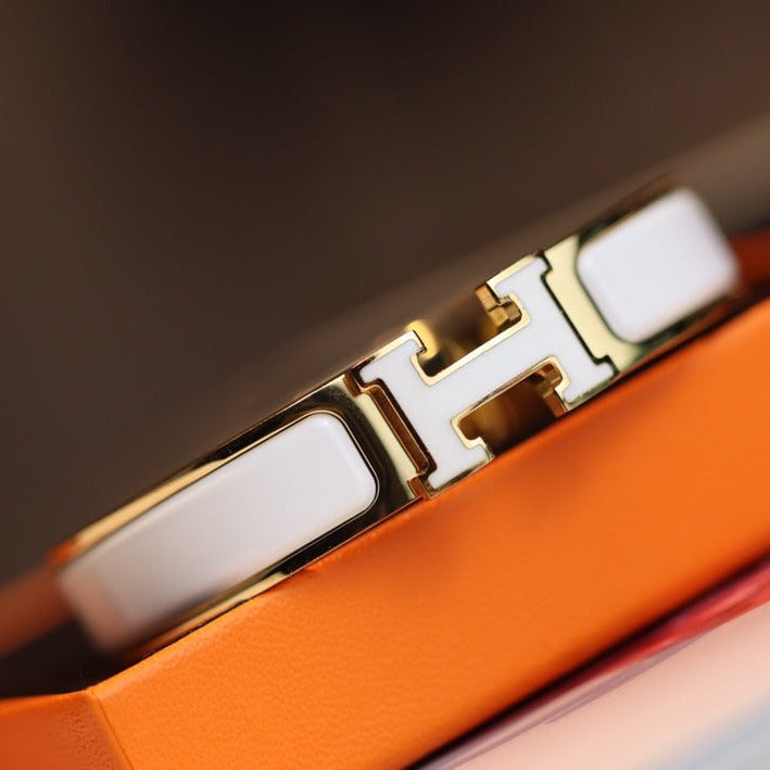 [⭐moonlume]H BRACELET 12MM GOLD