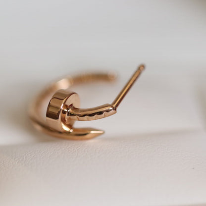 [⭐moonlume]JUSTE EARRINGS PINK GOLD