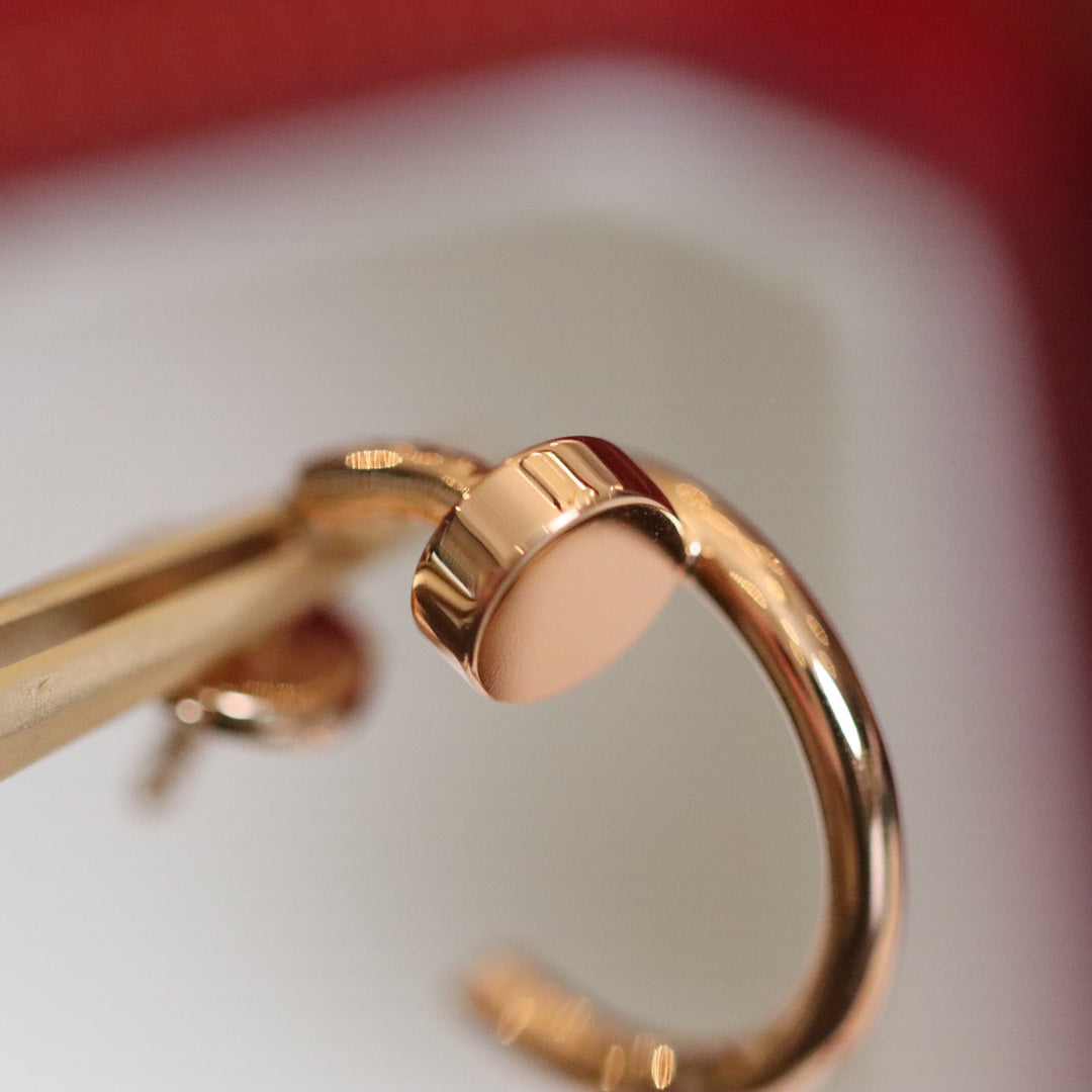 [⭐moonlume]JUSTE EARRINGS PINK GOLD