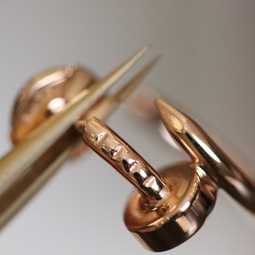 [⭐moonlume]JUSTE EARRINGS PINK GOLD