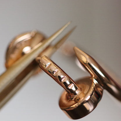 [⭐moonlume]JUSTE EARRINGS PINK GOLD