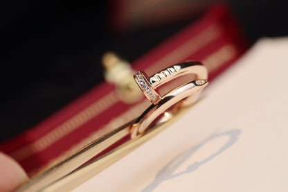 [⭐moonlume]JUSTE RING 2.65MM PINK GOLD DIAMOND