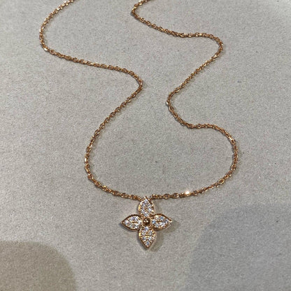 [⭐moonlume]STAR DIAMOND NECKALCE