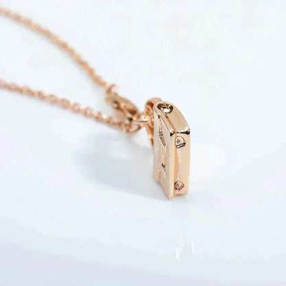 [⭐moonlume]AMULETTE PEDANT ROSE GOLD NECKLACE