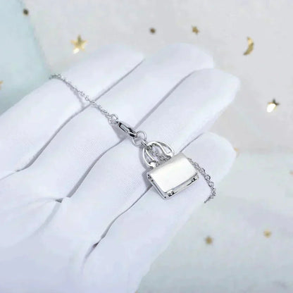[⭐moonlume]AMULETTE PEDANT SILVER NECKLACE
