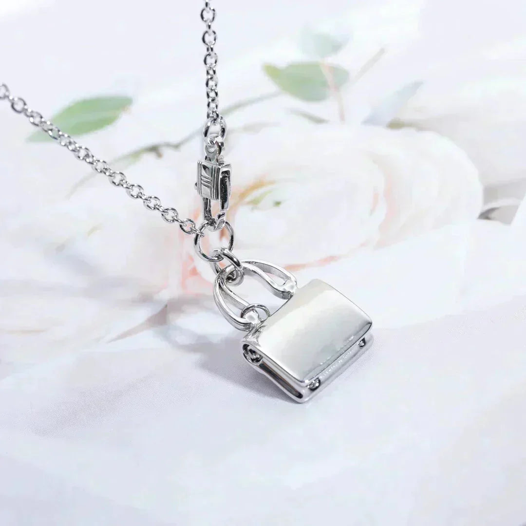 [⭐moonlume]AMULETTE PEDANT SILVER NECKLACE