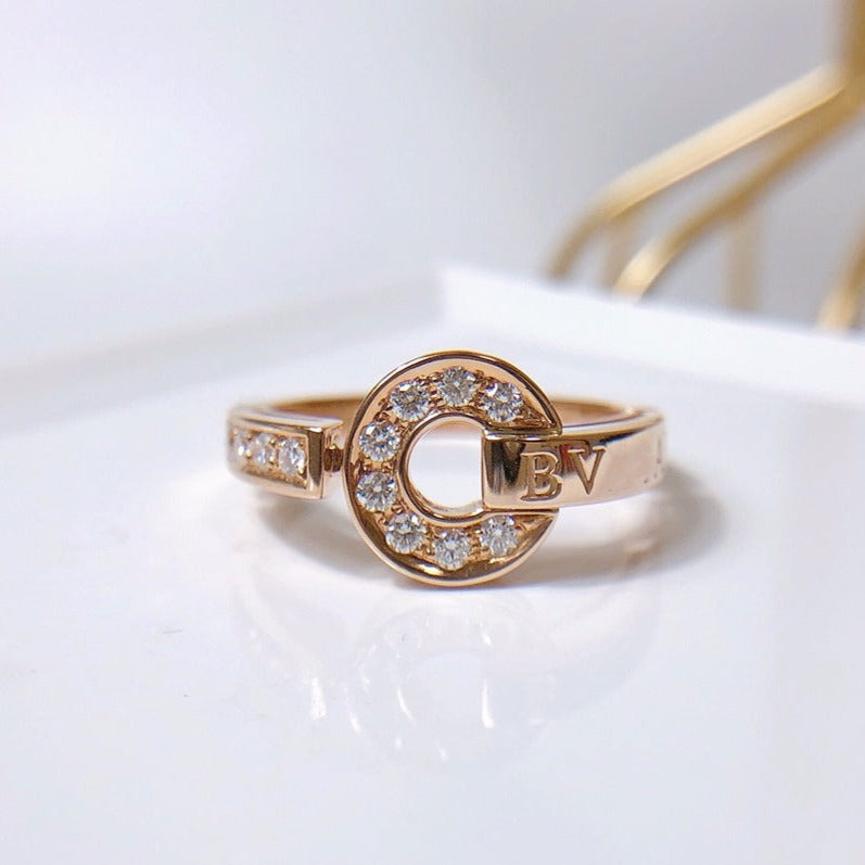 [⭐moonlume]DREAM RING DIAMOND PINK GOLD