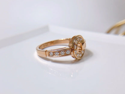 [⭐moonlume]DREAM RING DIAMOND PINK GOLD