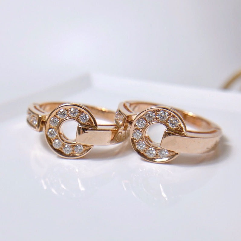 [⭐moonlume]DREAM RING DIAMOND PINK GOLD