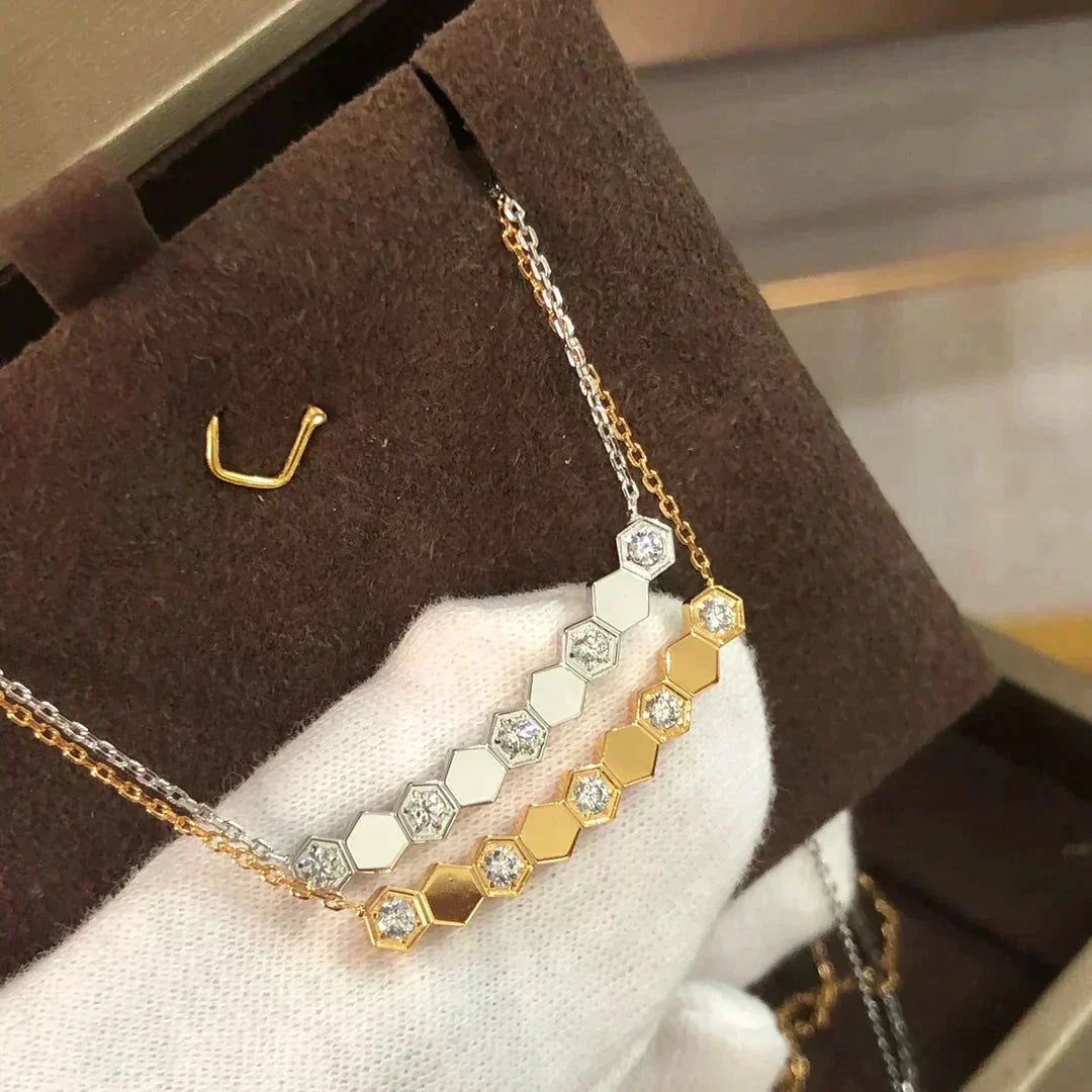 [⭐moonlume]BEE LOVE NECKLACE DIAMOND