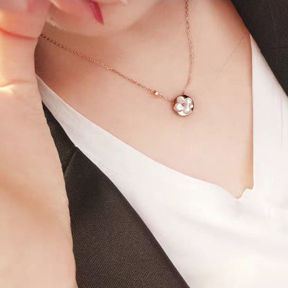 [⭐moonlume]SUN MOP GOLD 1 DIAMOND NECKLACE