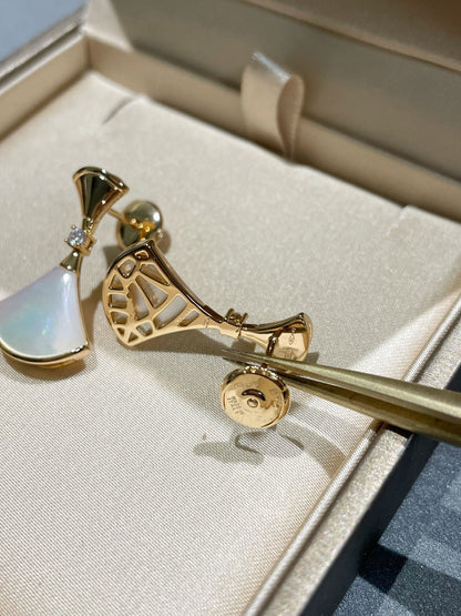 [⭐moonlume]DREAM MOP 1 DIAMOND EARRINGS