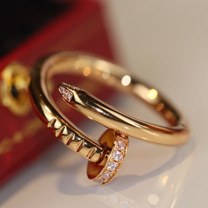 [⭐moonlume]JUSTE RING 2.65MM GOLD DIAMOND