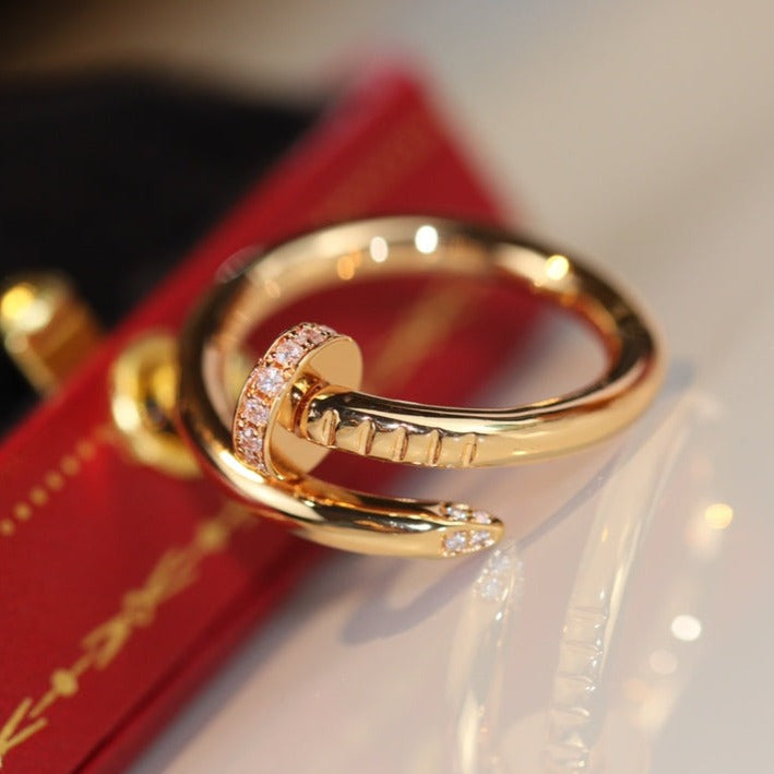 [⭐moonlume]JUSTE RING 2.65MM GOLD DIAMOND