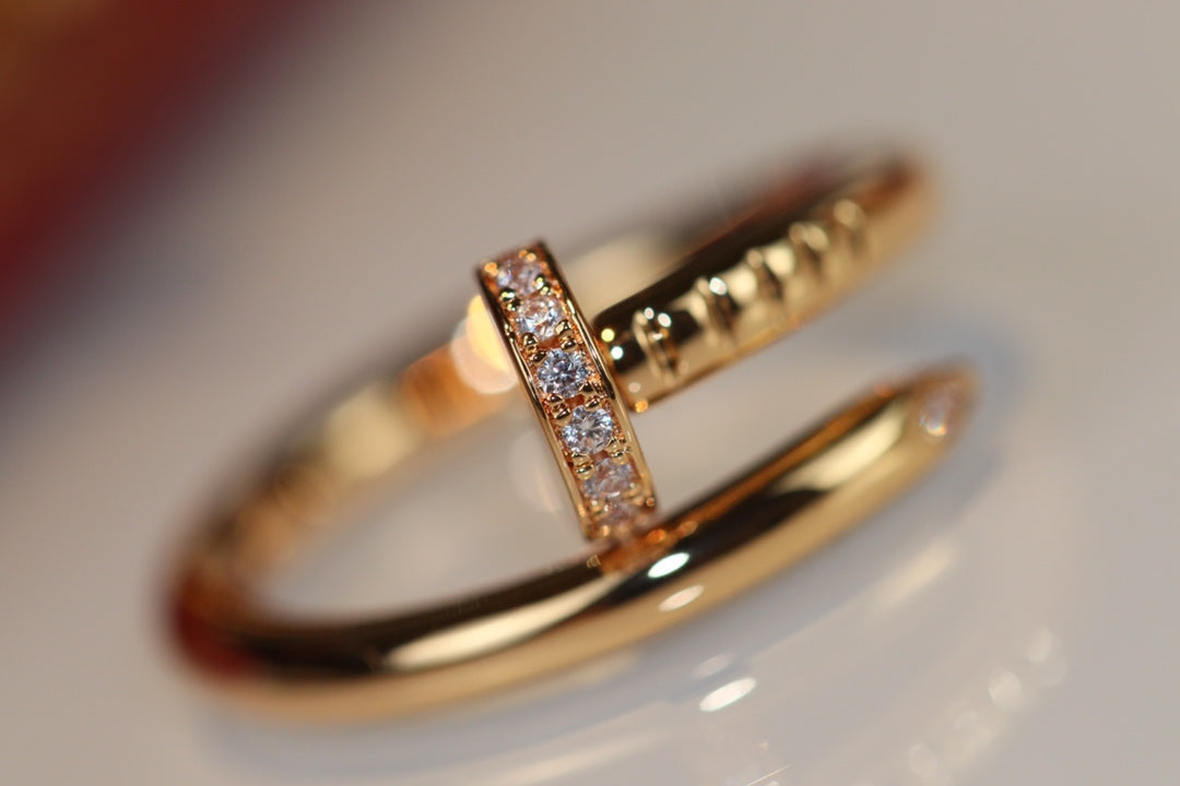 [⭐moonlume]JUSTE RING 2.65MM GOLD DIAMOND