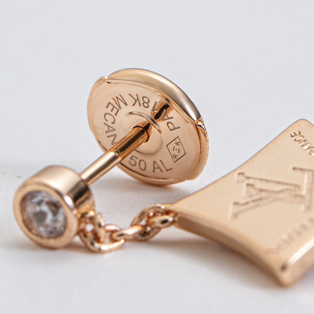 [⭐moonlume]STAR DIAMONDS EARRINGS GOLD