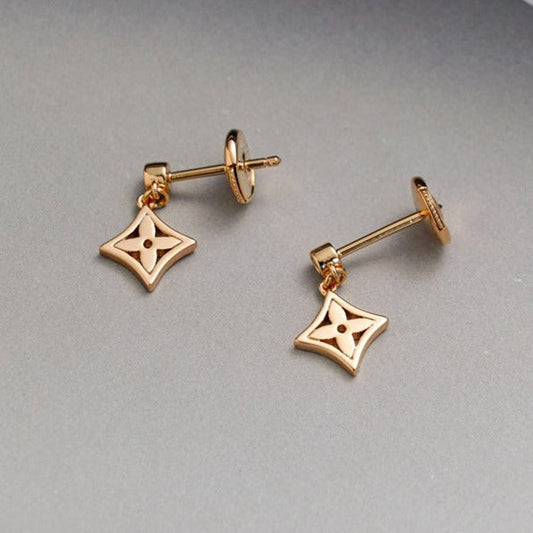 [⭐moonlume]STAR EARRINGS GOLD