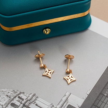 [⭐moonlume]STAR EARRINGS GOLD