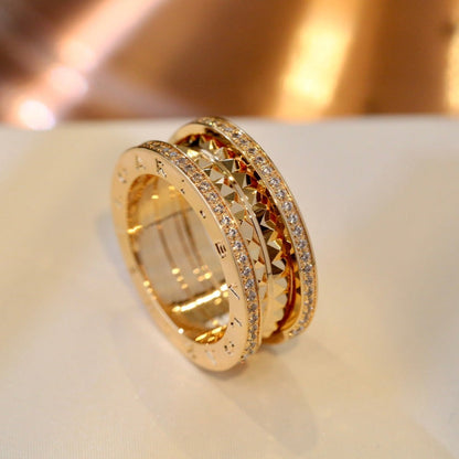[⭐moonlume]ZERO 1 GOLD DIAMOND RING