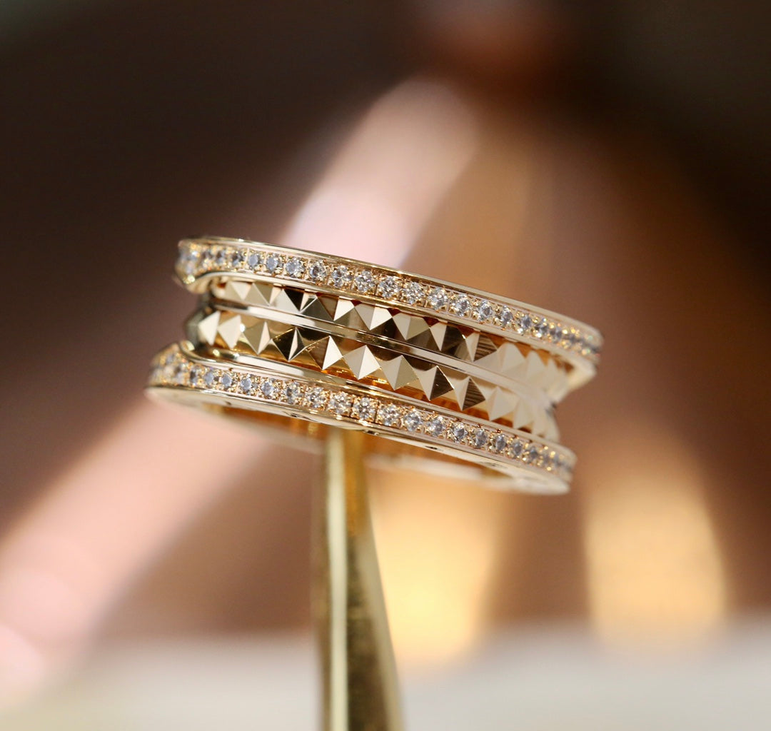 [⭐moonlume]ZERO 1 GOLD DIAMOND RING
