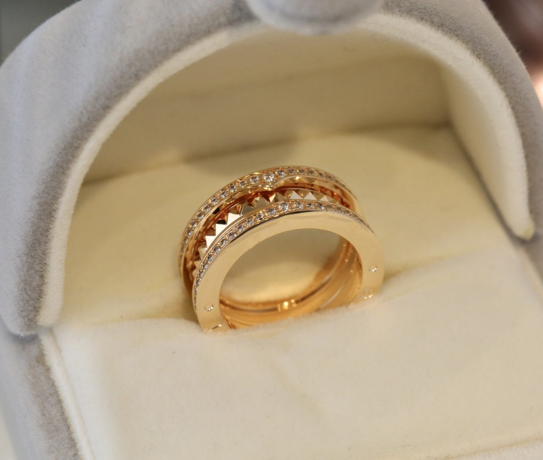 [⭐moonlume]ZERO 1 GOLD DIAMOND RING