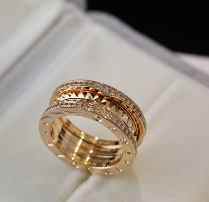 [⭐moonlume]ZERO 1 GOLD DIAMOND RING