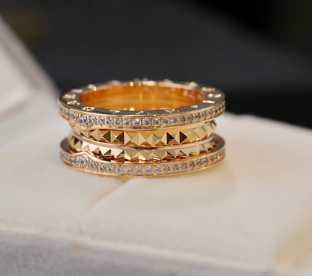 [⭐moonlume]ZERO 1 GOLD DIAMOND RING