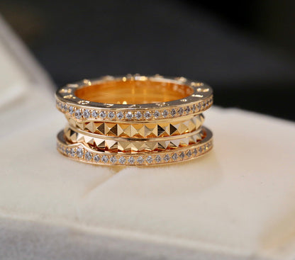 [⭐moonlume]ZERO 1 GOLD DIAMOND RING