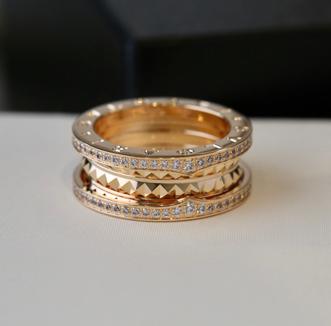 [⭐moonlume]ZERO 1 GOLD DIAMOND RING