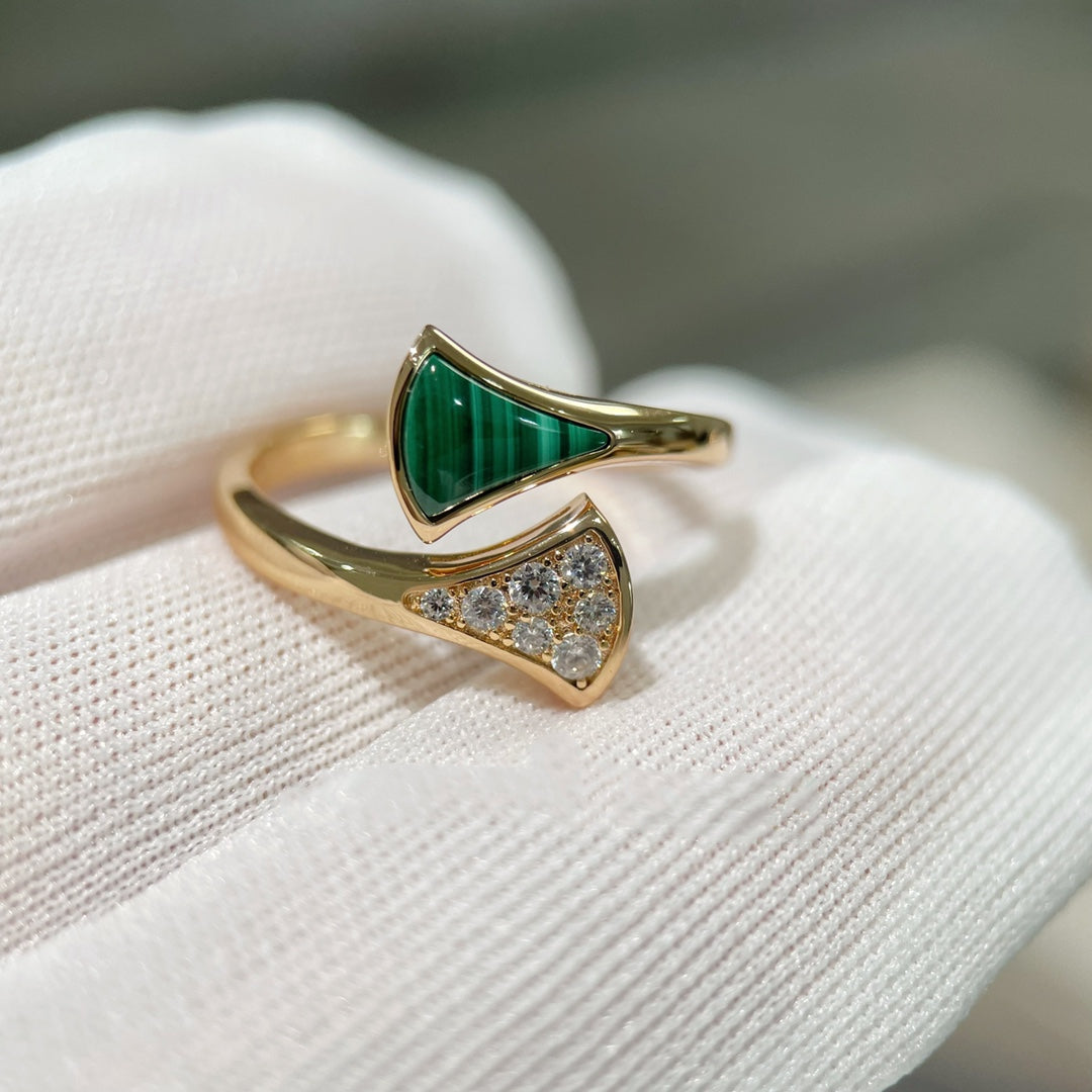 [⭐moonlume]DREAM RING PINK GOLD DIAMOND