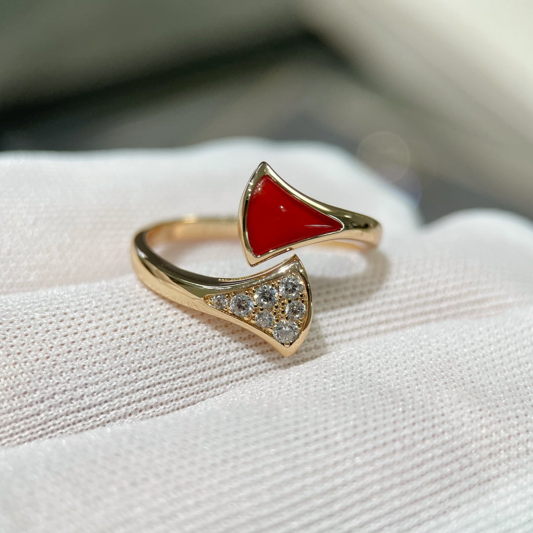 [⭐moonlume]DREAM RING PINK GOLD DIAMOND