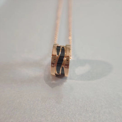 [⭐moonlume]ZERO 1 NECKLACE PINK GOLD