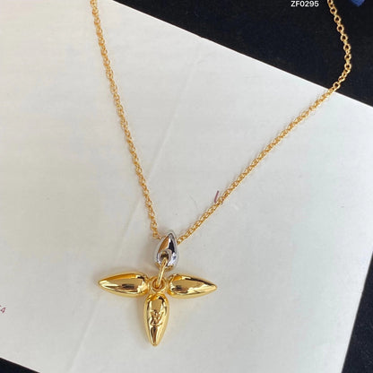 [⭐moonlume]LOUISETTE PEDANT GOLD NECKLACE