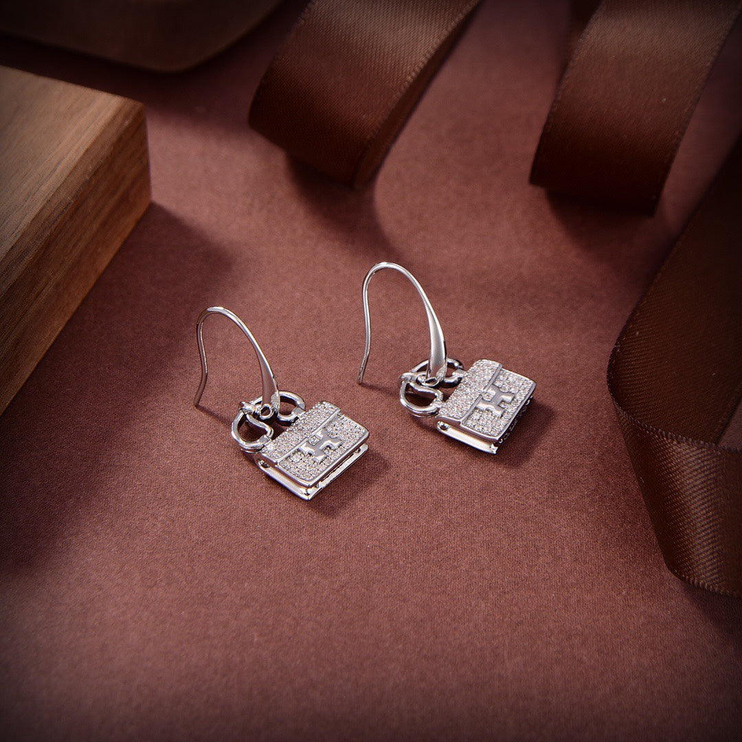 [⭐moonlume]KELLY DIAMOND EARRINGS