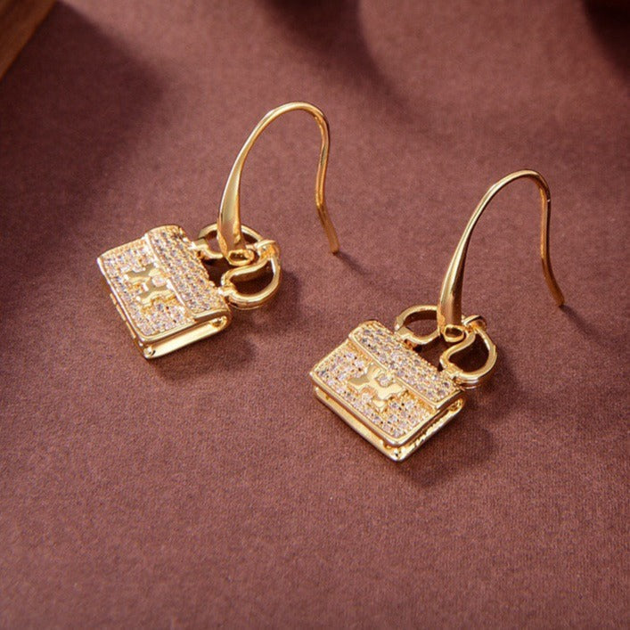 [⭐moonlume]KELLY DIAMOND EARRINGS