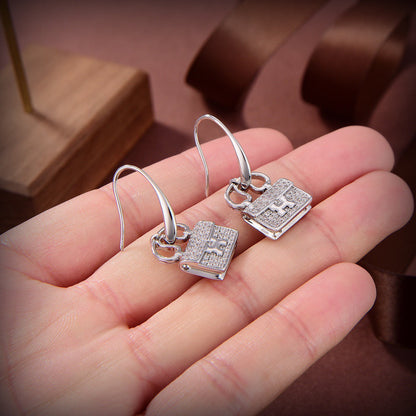 [⭐moonlume]KELLY DIAMOND EARRINGS