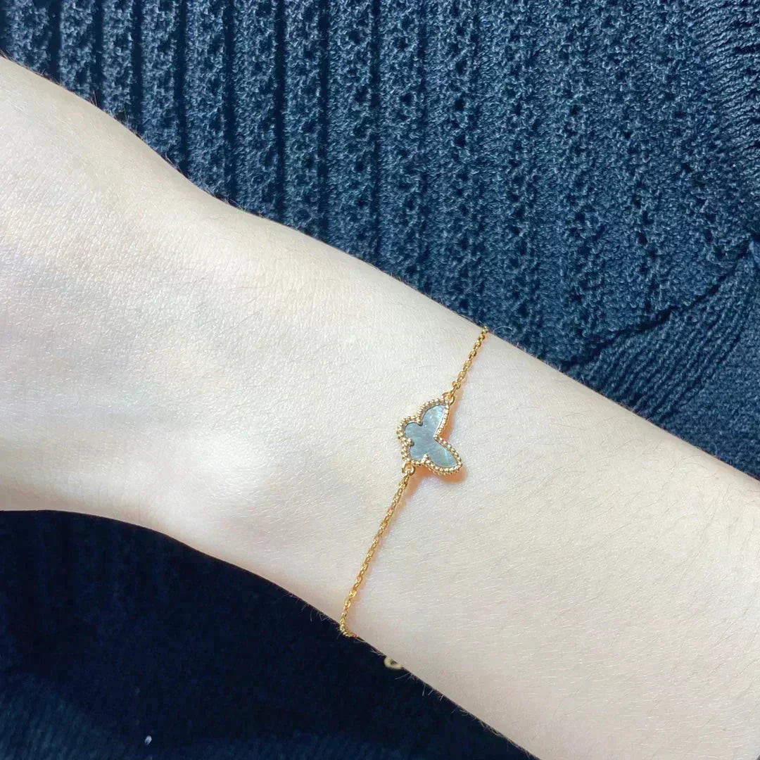 [⭐moonlume]BUTTERFLY DARK MOP BUTTERFLY BRACELET