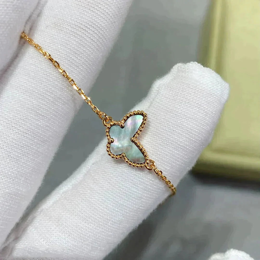 [⭐moonlume]BUTTERFLY DARK MOP BUTTERFLY BRACELET
