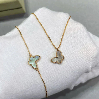 [⭐moonlume]BUTTERFLY DARK MOP BUTTERFLY BRACELET