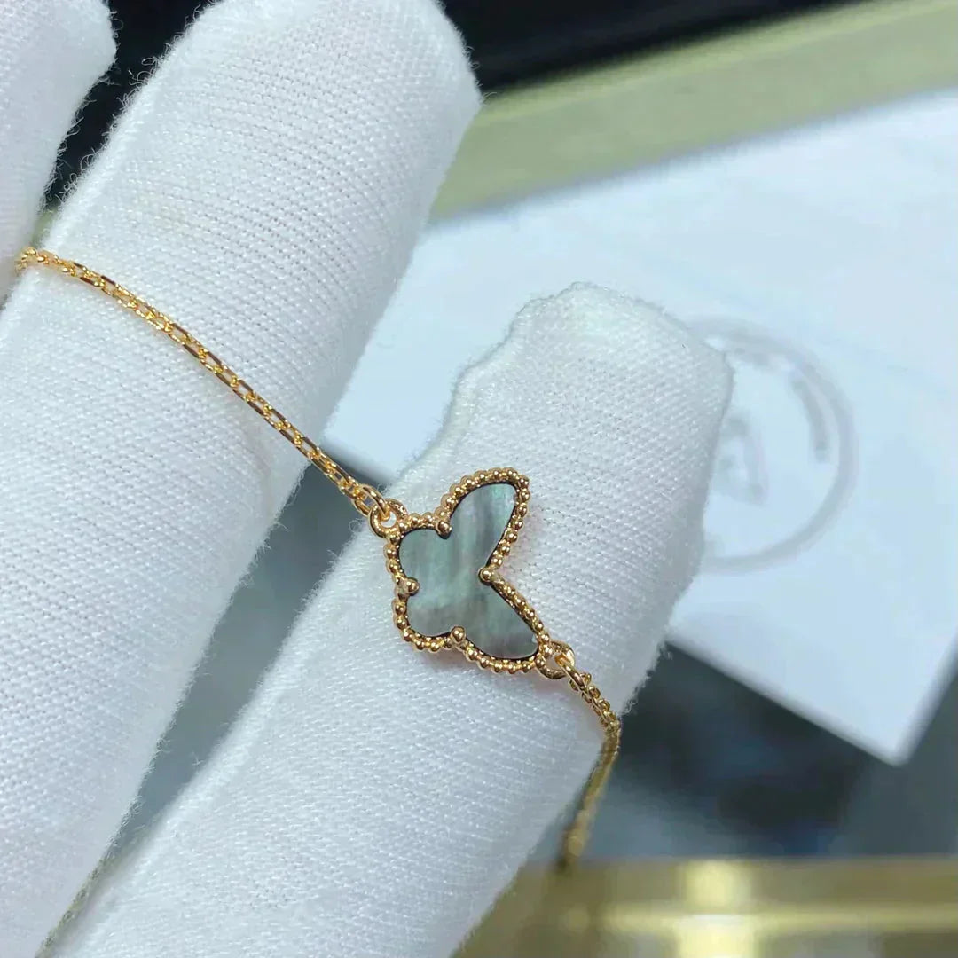 [⭐moonlume]BUTTERFLY DARK MOP BUTTERFLY BRACELET