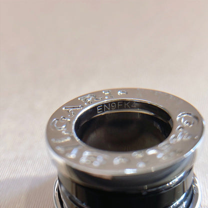 [⭐moonlume]ZERO 1 BLACK CERAMIC SILVER NECKLACE