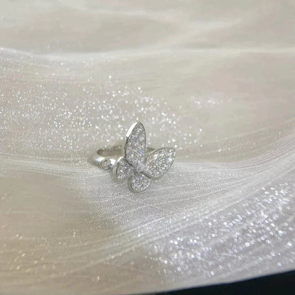 [⭐moonlume]BUTTERFLY DIAMOND RING