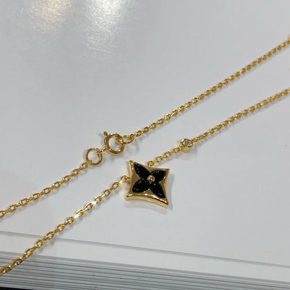 [⭐moonlume]STAR BLACK MOP NECKLACE